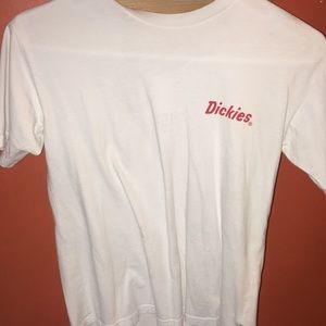 White t shirt dickies